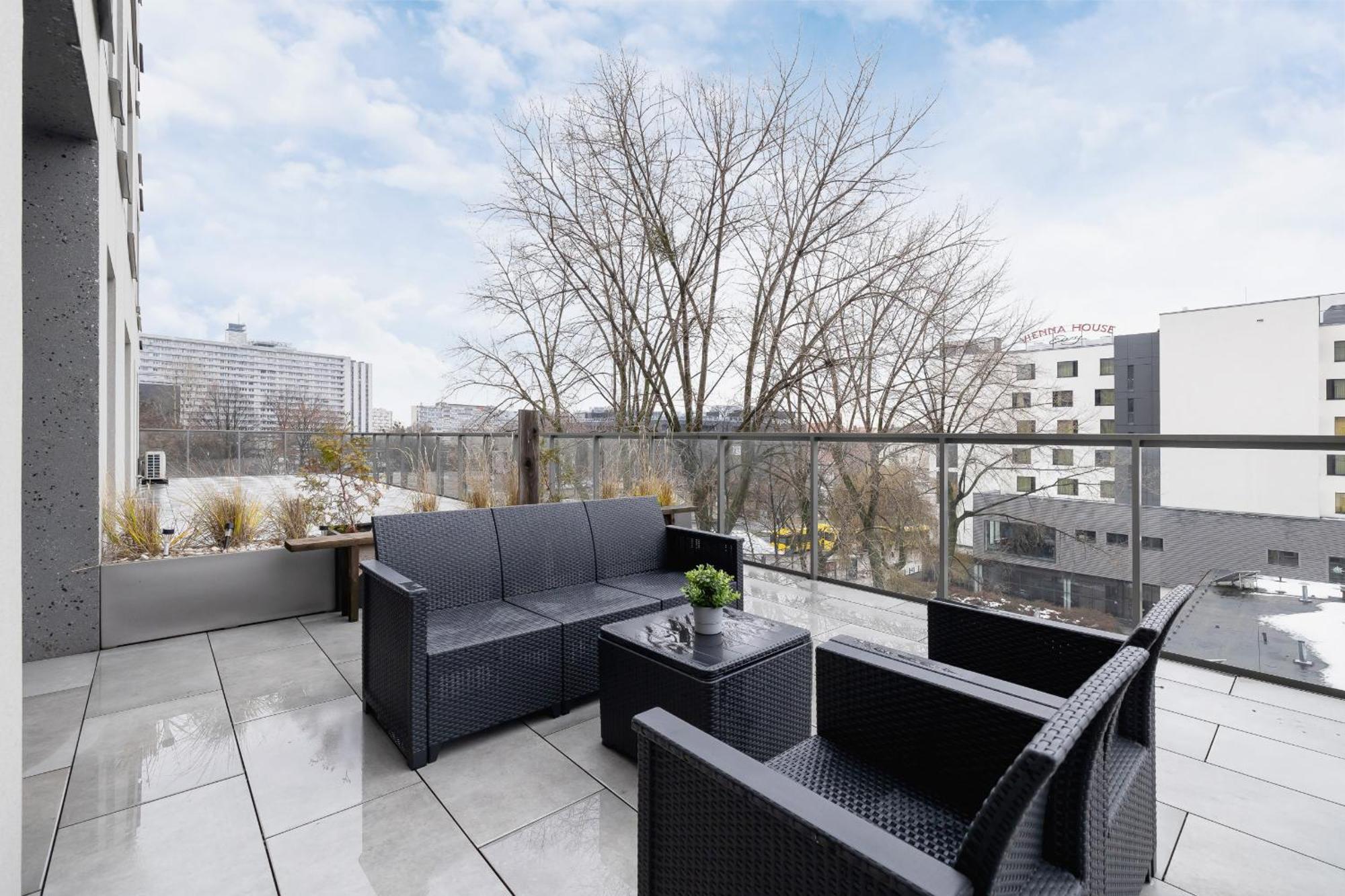 Exclusive Apartment In Katowice With Balcony, Parking, Gym And Sauna By Noclegi Renters Exterior foto